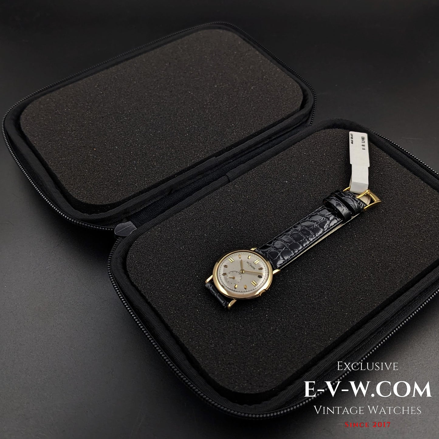 80 Years Old Vintage Jaeger LeCoultre 14K solid Gold / Cal. 480 / Vintage 1940s