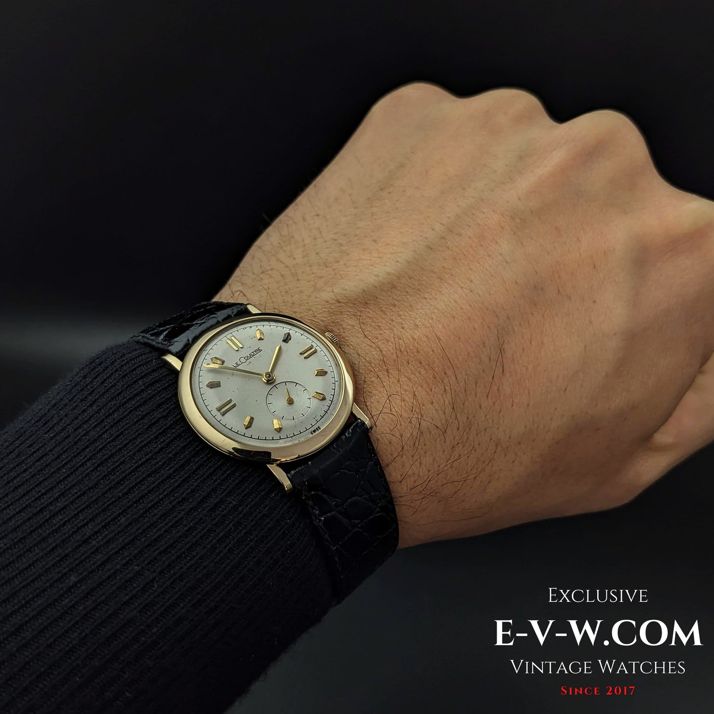 80 Years Old Vintage Jaeger LeCoultre 14K solid Gold / Cal. 480 / Vintage 1940s