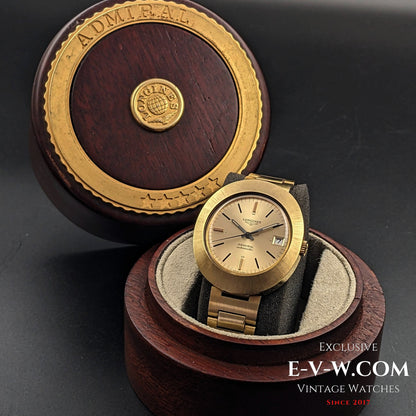 50 Years Old Vintage Longines Admiral 5 Stars / UFO DISCO / Cal. 431 / Vintage 1970s