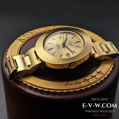 50 Years Old Vintage Longines Admiral 5 Stars / UFO DISCO / Cal. 431 / Vintage 1970s