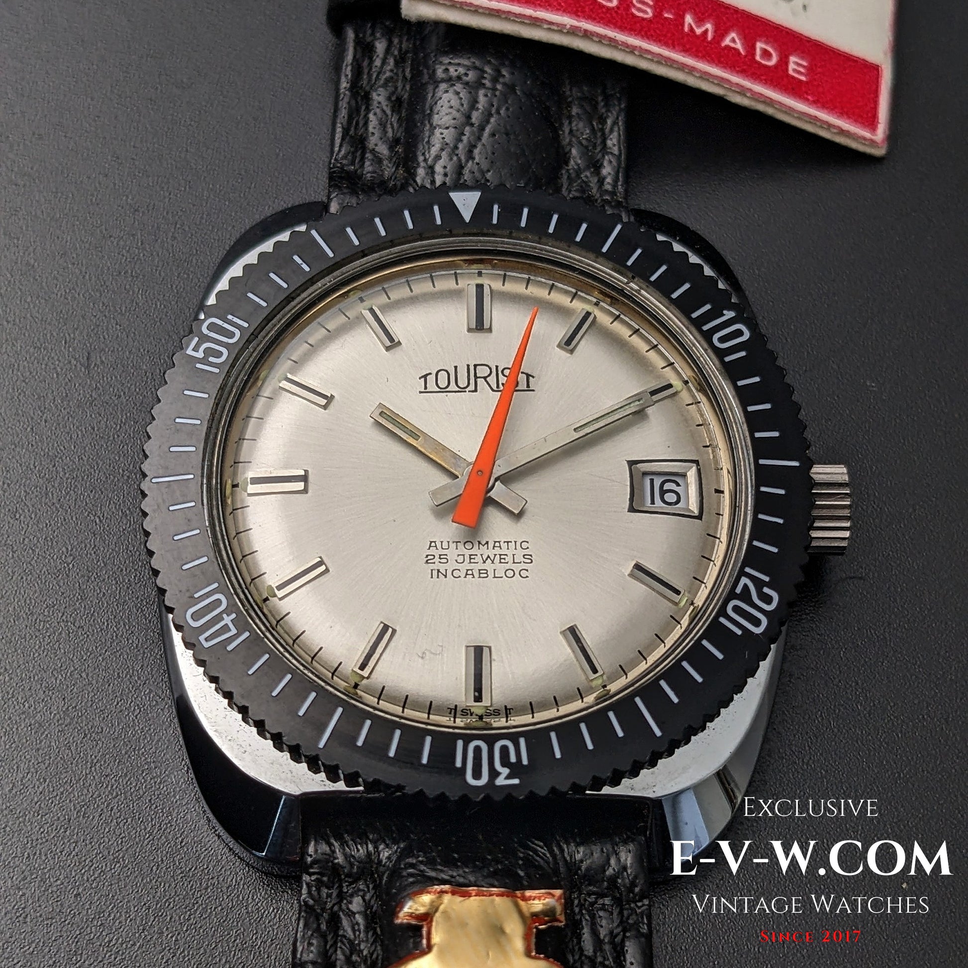 55 Years Old Vintage Tourist NOS Automatic / Diver / 25 Jewels / Cal. 2728 / Vintage 197055 Years Old Vintage Tourist NOS Automatic / Diver / 25 Jewels / Cal. 2728 / Vintage 197055 Years Old Vintage Tourist NOS Automatic / Diver / 25 Jewels / Cal. 2728 / Vintage 1970