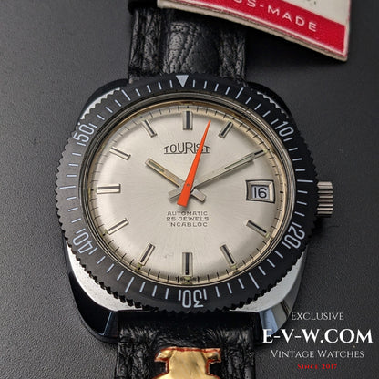 55 Years Old Vintage Tourist NOS Automatic / Diver / 25 Jewels / Cal. 2728 / Vintage 197055 Years Old Vintage Tourist NOS Automatic / Diver / 25 Jewels / Cal. 2728 / Vintage 197055 Years Old Vintage Tourist NOS Automatic / Diver / 25 Jewels / Cal. 2728 / Vintage 1970