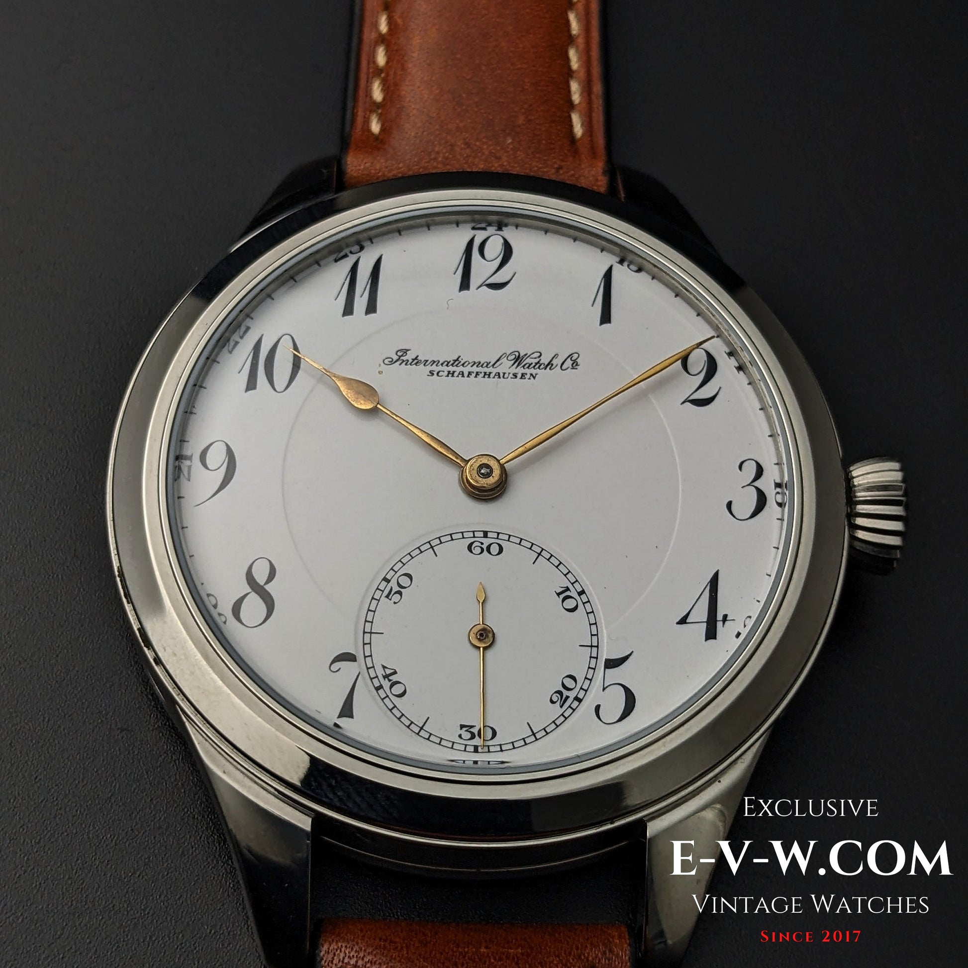 118 Years Old Antique IWC Schaffhausen Jumbo / Pocket Watch Movement / Cal. 53 / Antique 1907