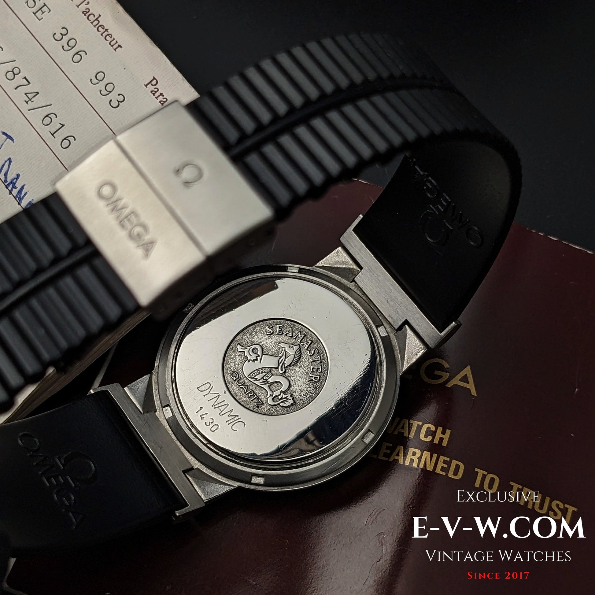 43 Years Old Vintage Omega Seamaster DYNAMIC / Ref. 3960993 / Cal. 1430 / Vintage 1982