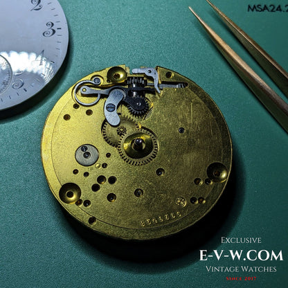 119 Years Old Antique Omega Jumbo / Pocket Watch Movement / Cal. 19 / Antique 1906
