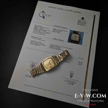 52 Years Old Vintage Omega Constellation Automatic / Ref. 168.0058 / Cal. 1011 / Vintage 1972 / Fully Serviced