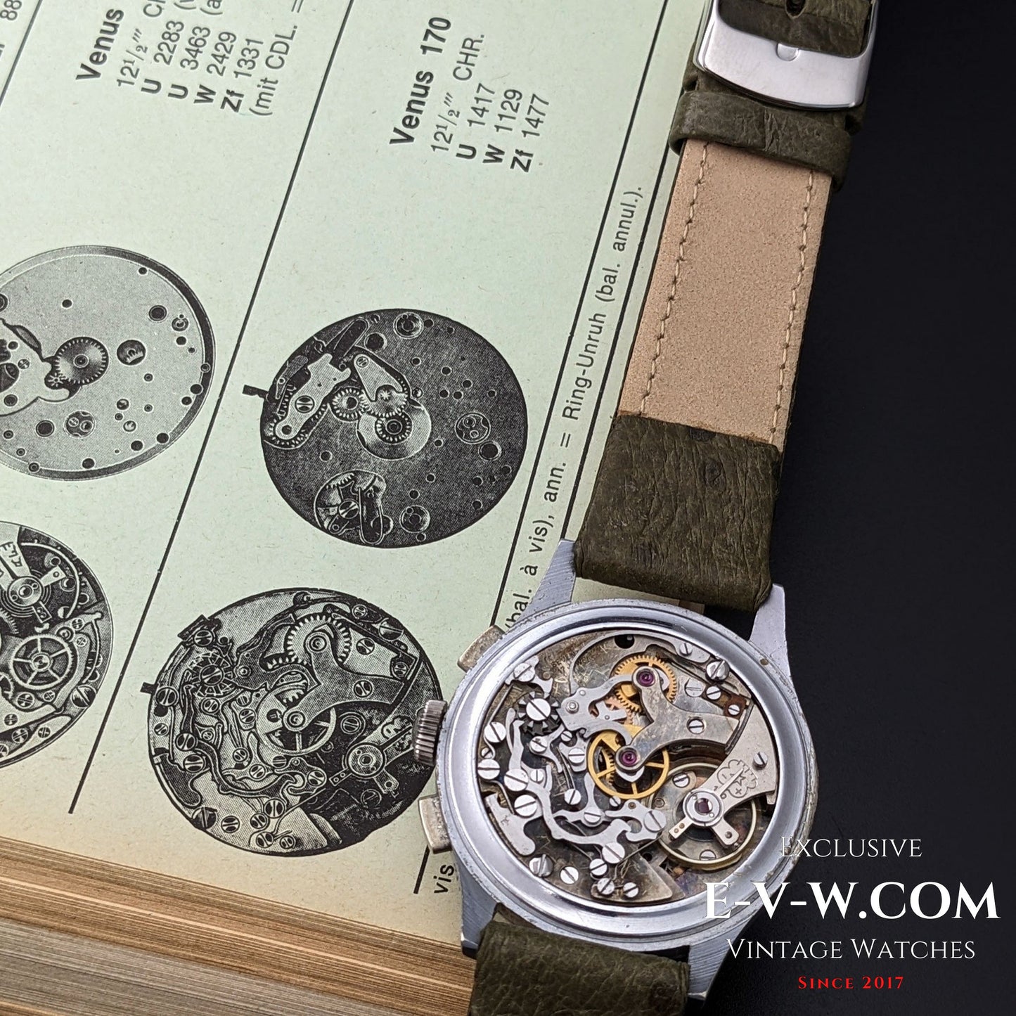 85 Years Old Vintage Breitling Chronograph / WWII / Ref. 178 / Cal. Venus 170 / Vintage 1940s