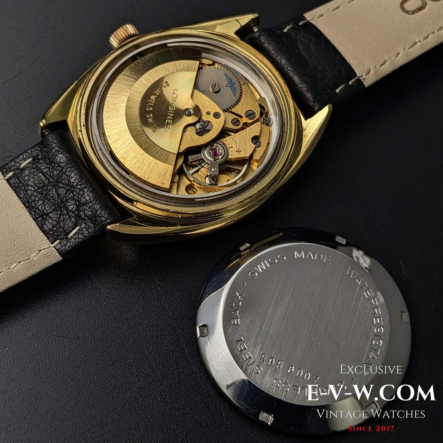 55 Years Old Vintage Longines COMET Automatic / Gold plated / Cal. 2063 / Vintage 1970s/ Serviced