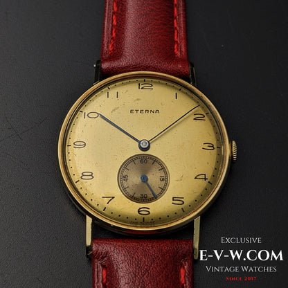 84 Years Old Vintage Eterna 14ct Gold / WWII / Cal. 1020 / Vintage 1941 / Serviced