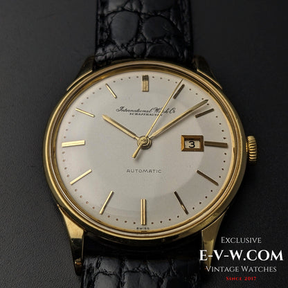 IWC Schaffhausen AUTOMATIC Date | Pie-Pan Dial | Gold-capped | Cal. 8531 | Vintage 1962 | Service 08/2025