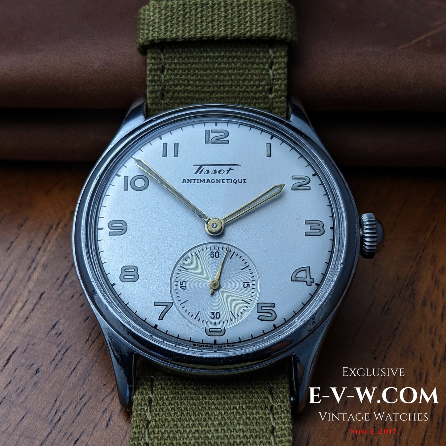 70 Years Old vintage— Tissot “Antimagnetique” automatic BUMPER | Ref. 6540-1 | Cal. 31-1 | Vintage~1955 |