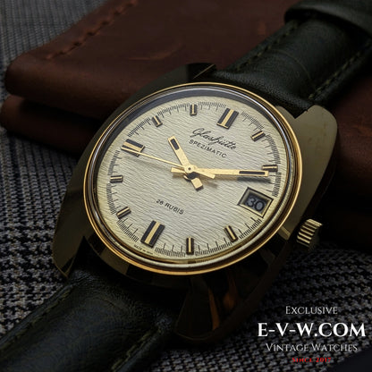 NOS — Early 1970s — Glashuette — Spezimatic — Automatic — GUB 75 — Vintage 1970s — Serviced