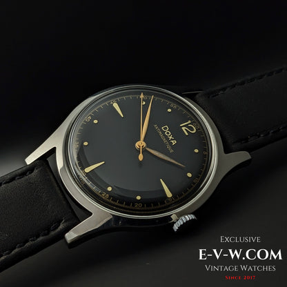 Early 1950s — DOXA — Antimagnetique 38mm Jumbo  — Cal. 1080 — Vintage 1950s — Serviced