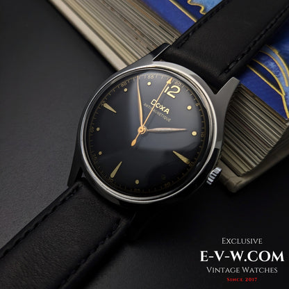 Early 1950s — DOXA — Antimagnetique 38mm Jumbo  — Cal. 1080 — Vintage 1950s — Serviced