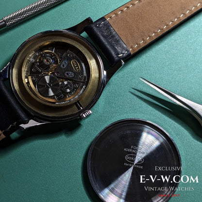 Early 1950s — DOXA — Antimagnetique 38mm Jumbo  — Cal. 1080 — Vintage 1950s — Serviced