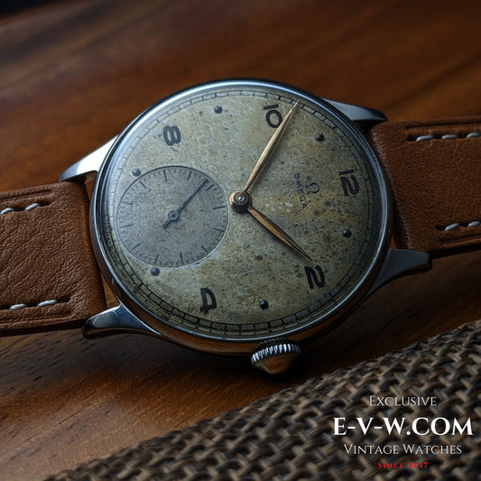 81 years old Omega — Wartime WWII Civil  — Ref. 2317/14 — Cal. 30T2 PC — Vintage 1944 — Serviced