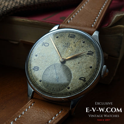 81 years old Omega — Wartime WWII Civil  — Ref. 2317/14 — Cal. 30T2 PC — Vintage 1944 — Serviced