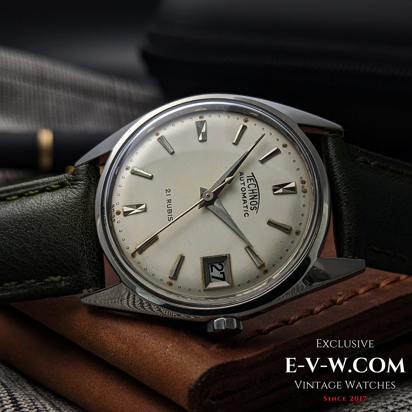 1960s — Technos — Automatic — 2452 — ETA 2452 — Vintage 1960s — Serviced