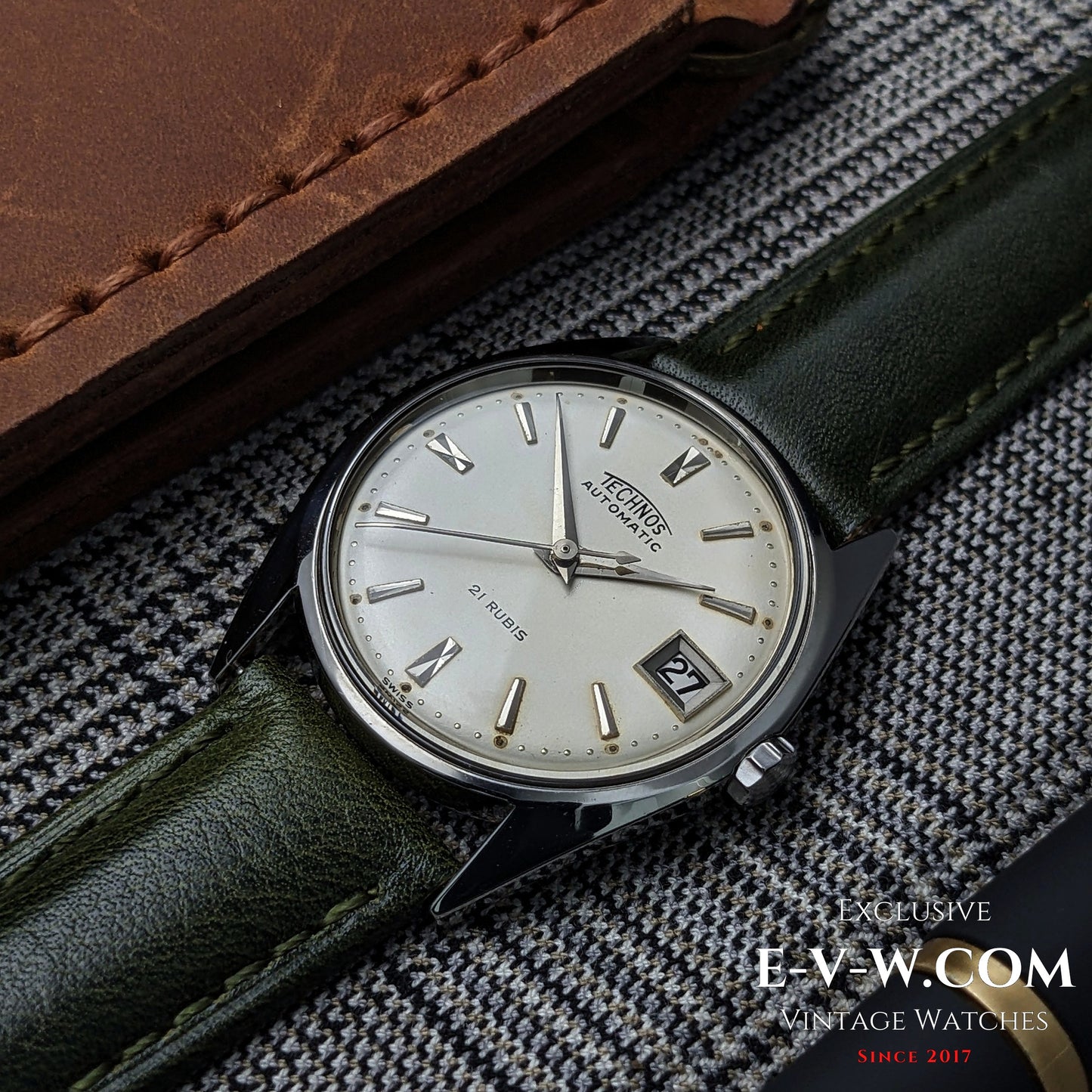 1960s — Technos — Automatic — 2452 — ETA 2452 — Vintage 1960s — Serviced