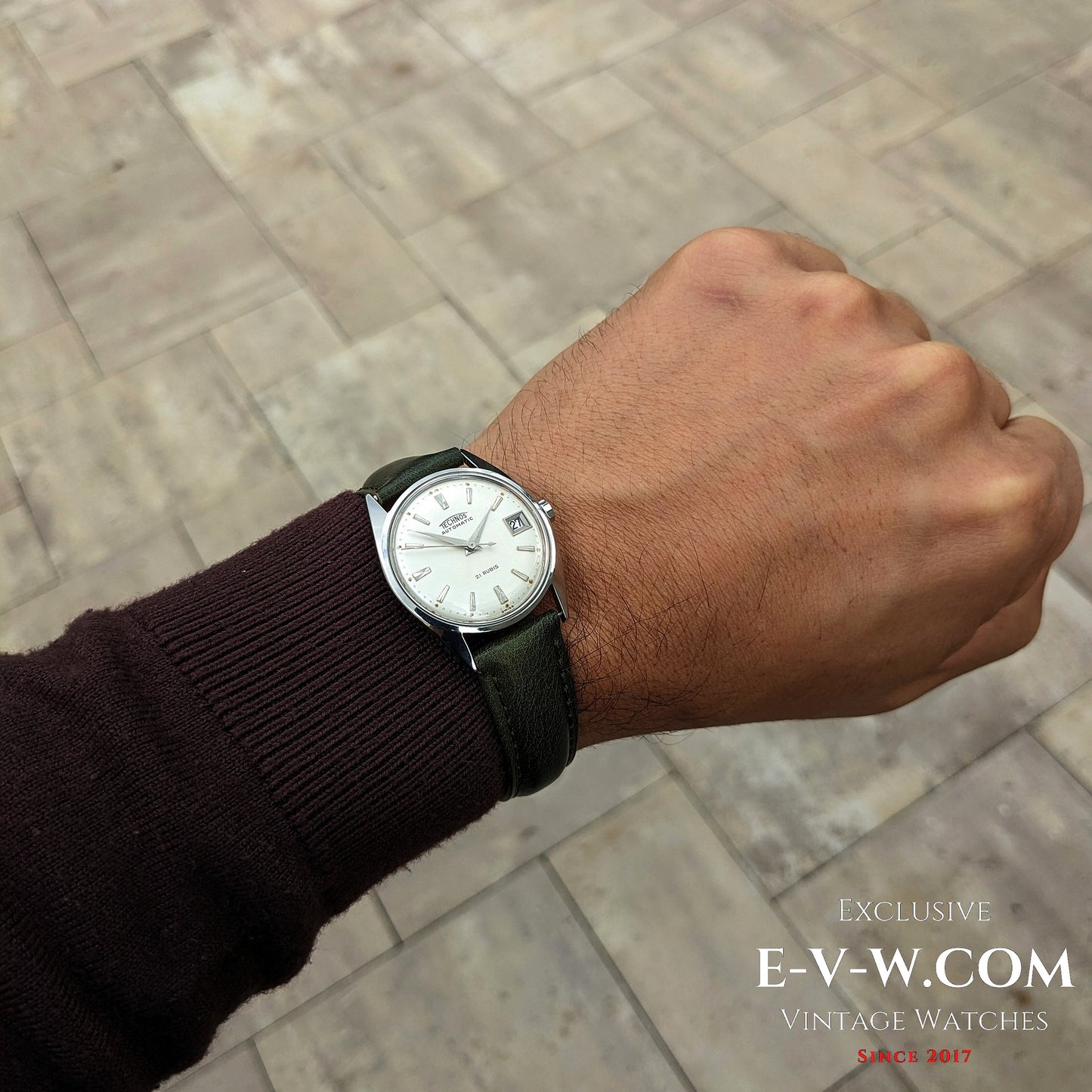 1960s — Technos — Automatic — 2452 — ETA 2452 — Vintage 1960s — Serviced