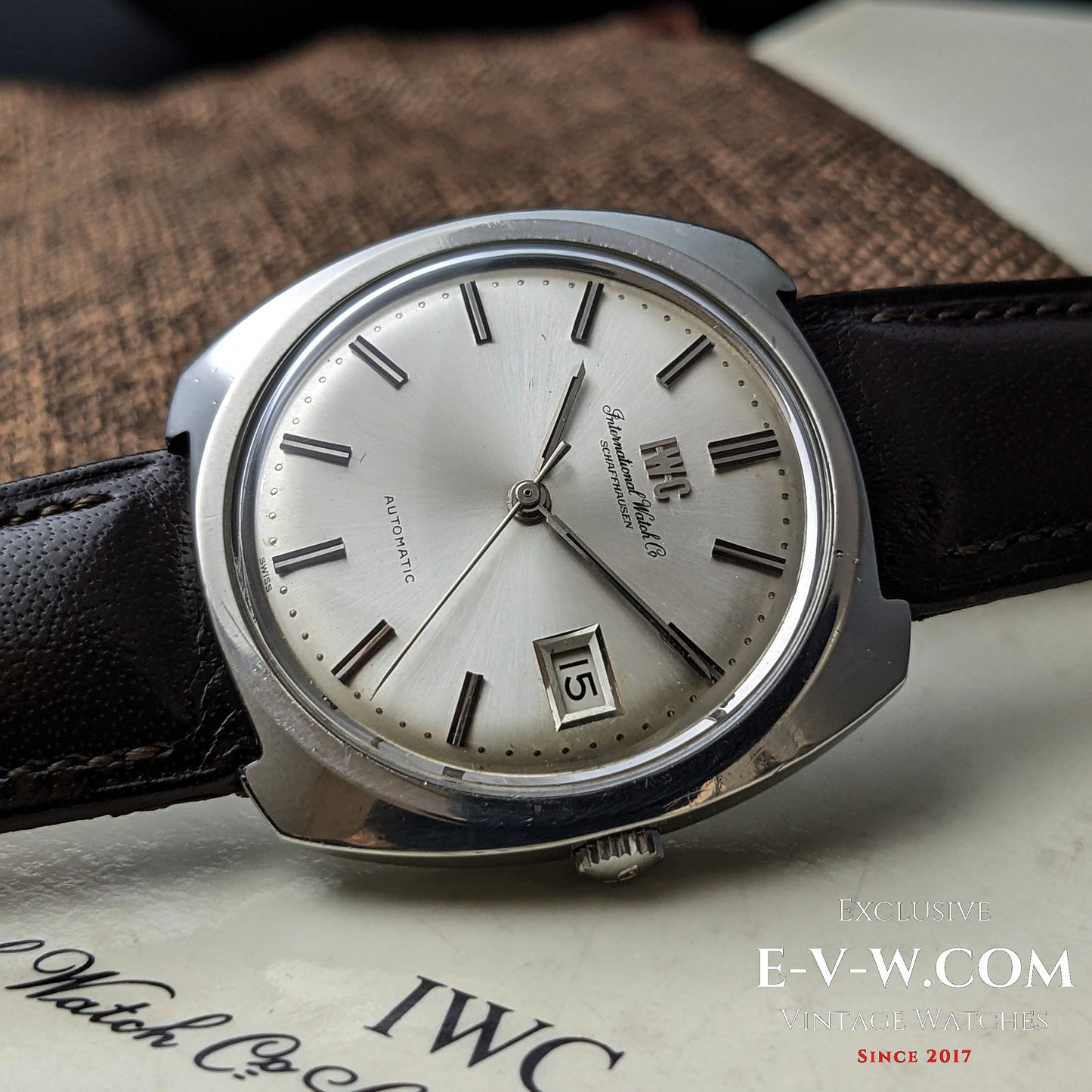 57 years old — IWC Schaffhausen — Ref. R814A — Cal. 8541 — Vintage 1968 — Serviced