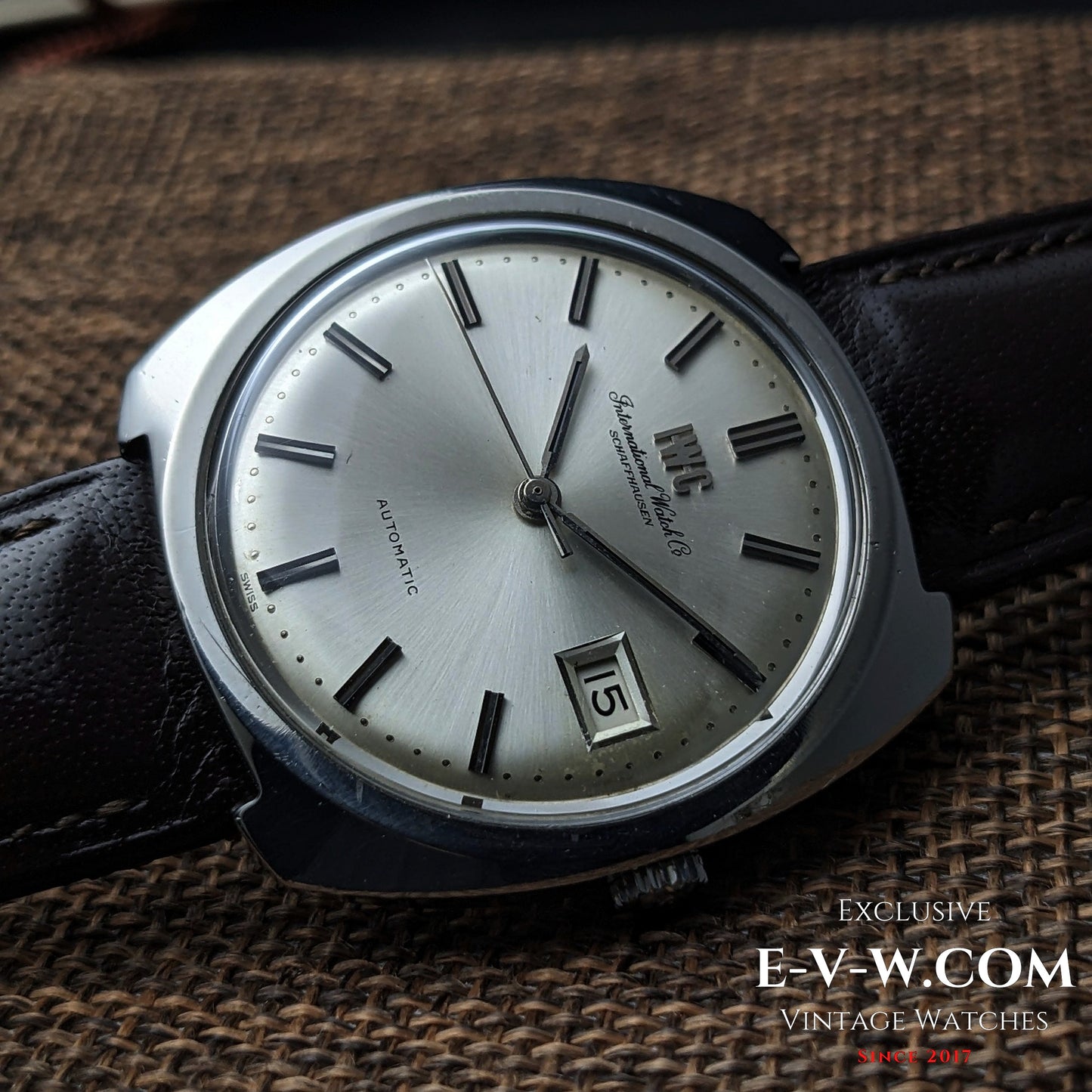 57 years old — IWC Schaffhausen — Ref. R814A — Cal. 8541 — Vintage 1968 — Serviced
