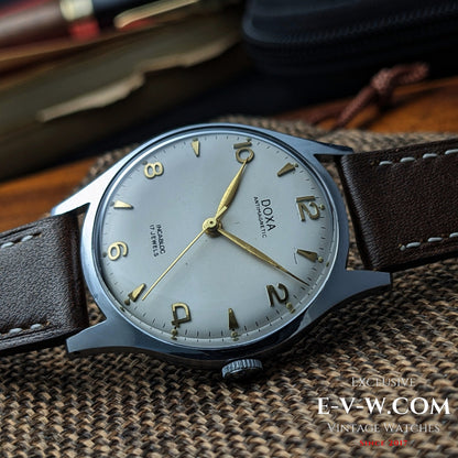 1950s — DOXA — Antimagnetic — Cal. 380 FFR — Vintage 1950s — Serviced