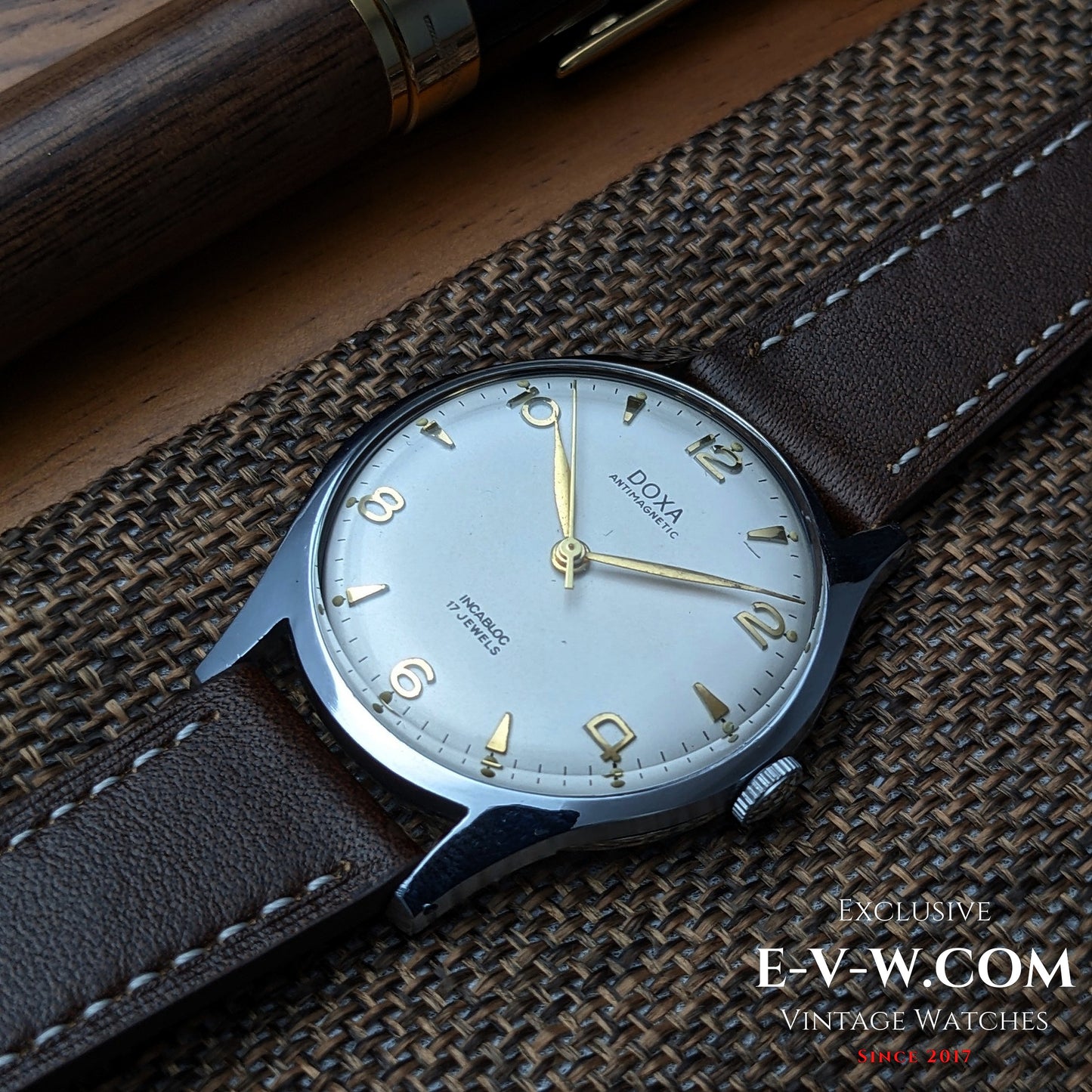 1950s — DOXA — Antimagnetic — Cal. 380 FFR — Vintage 1950s — Serviced