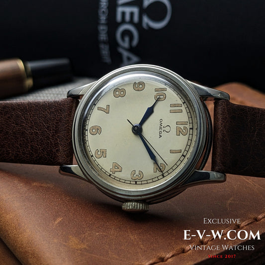 88 yeras old— Omega Medicus - Cal. 23.4 SC1 — Antique 1937 — Serviced