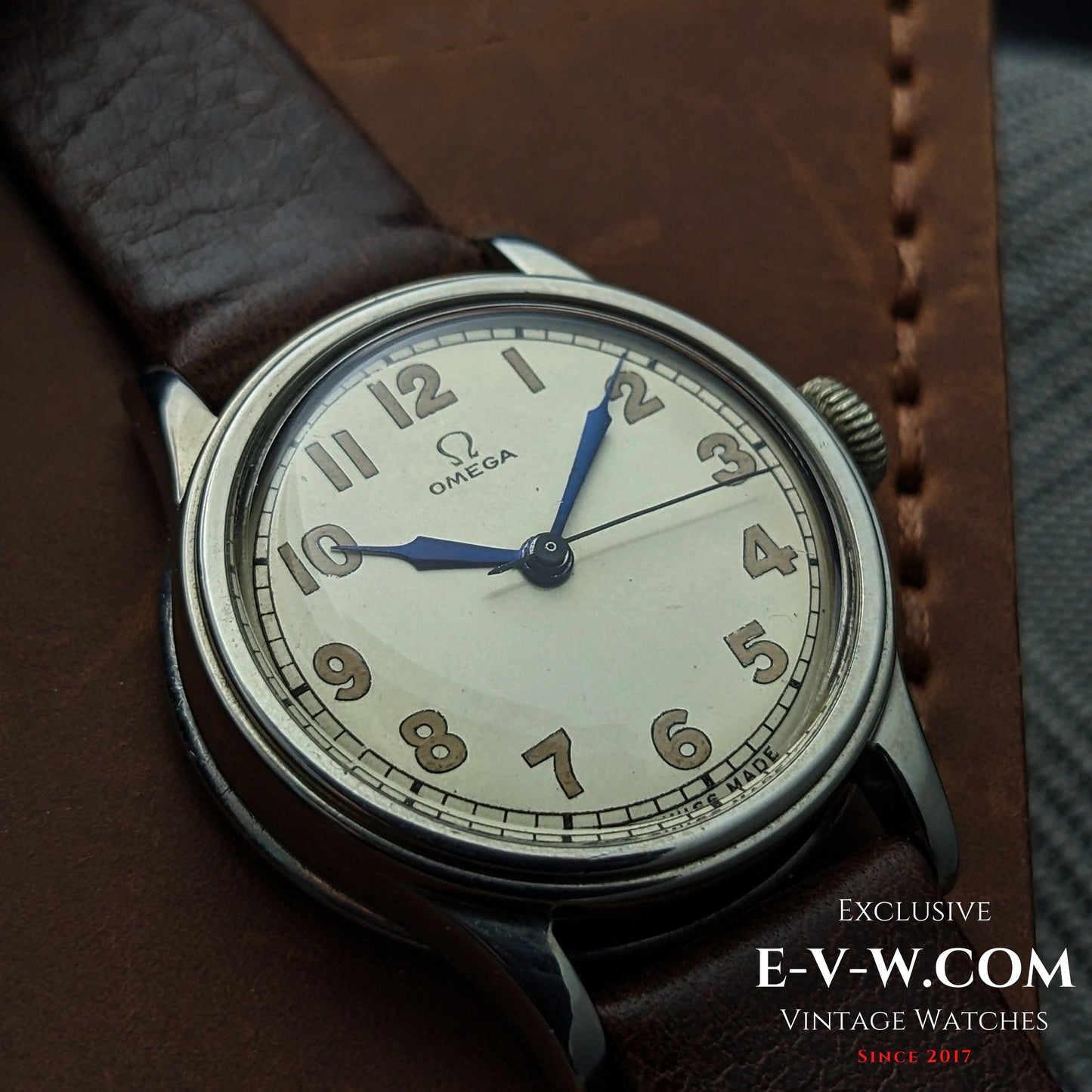 88 yeras old— Omega Medicus - Cal. 23.4 SC1 — Antique 1937 — Serviced