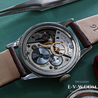 88 yeras old— Omega Medicus - Cal. 23.4 SC1 — Antique 1937 — Serviced