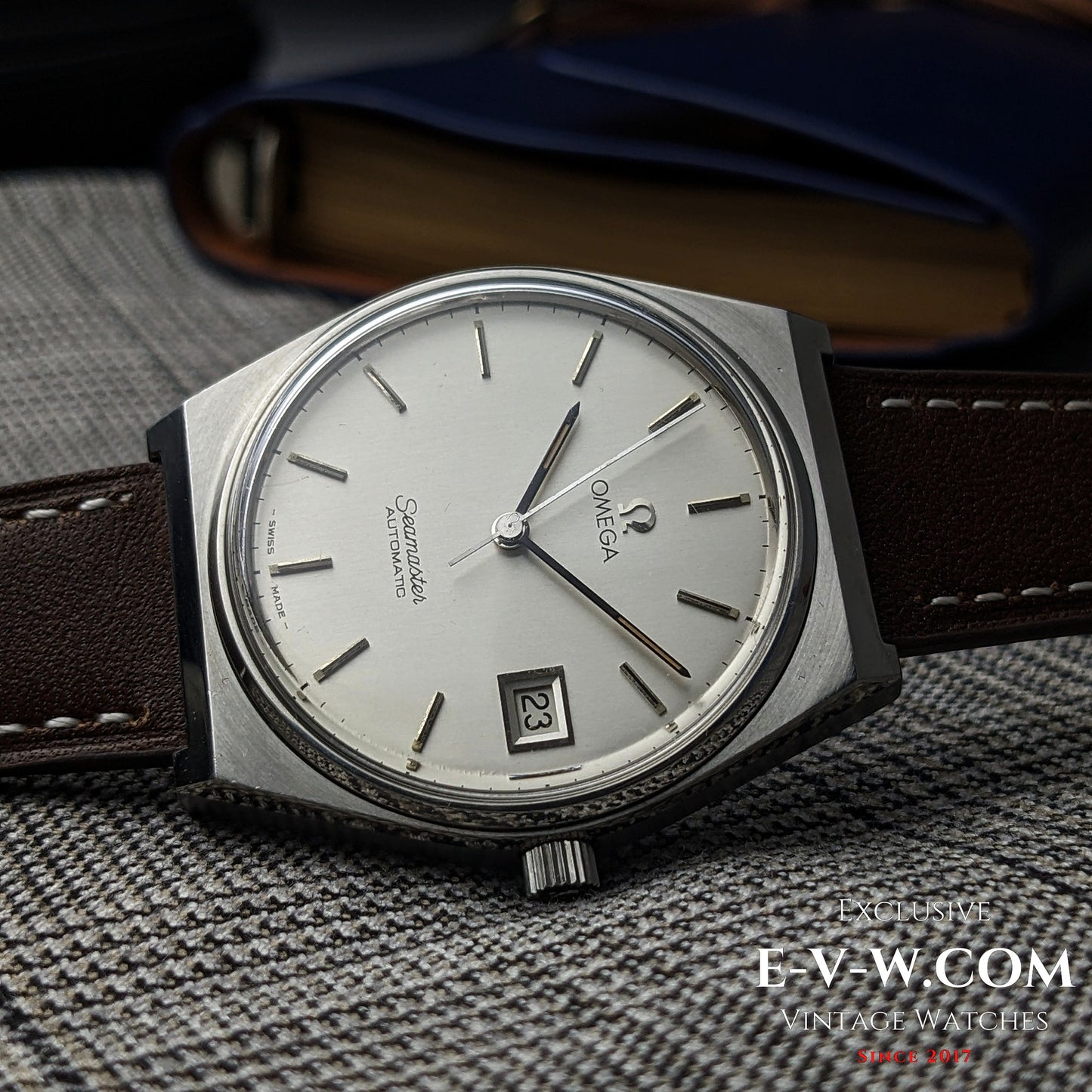 mid 1970s  Omega Seamaster AUTOMATIC | Ref. 166.0203 | Cal. 1012 | Vintage 1975 | Serviced