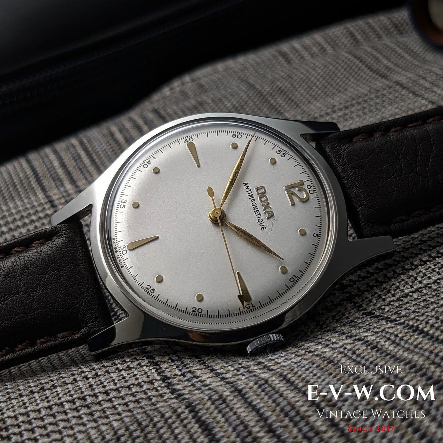 1950s — Doxa Antimagnetique Jumbo 38mm | Cal. 1147 | Vintage | Serviced