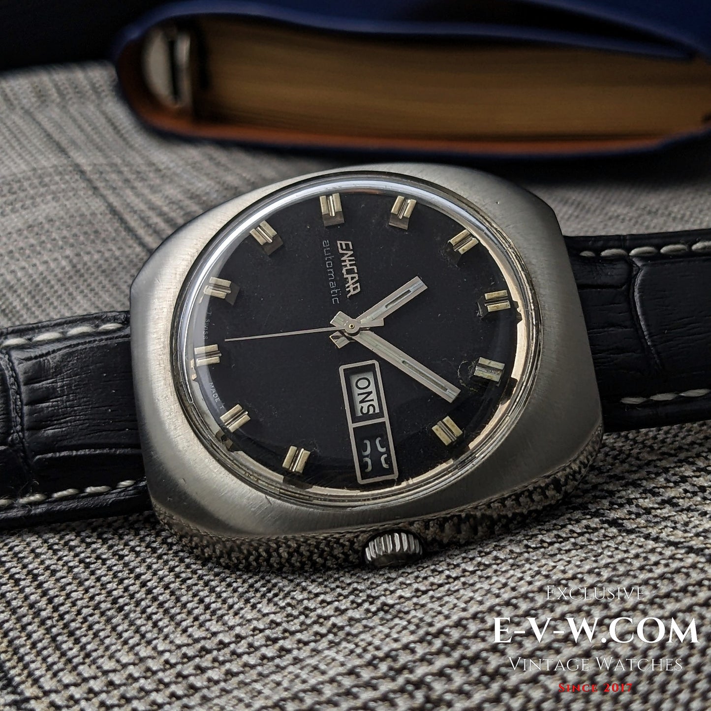 Enicar Day-Date | Ref. 147-01-13 | Cal. AR 1147 | Vintage 1970 | Serviced