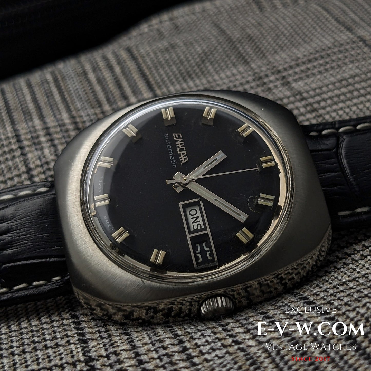 Enicar Day-Date | Ref. 147-01-13 | Cal. AR 1147 | Vintage 1970 | Serviced