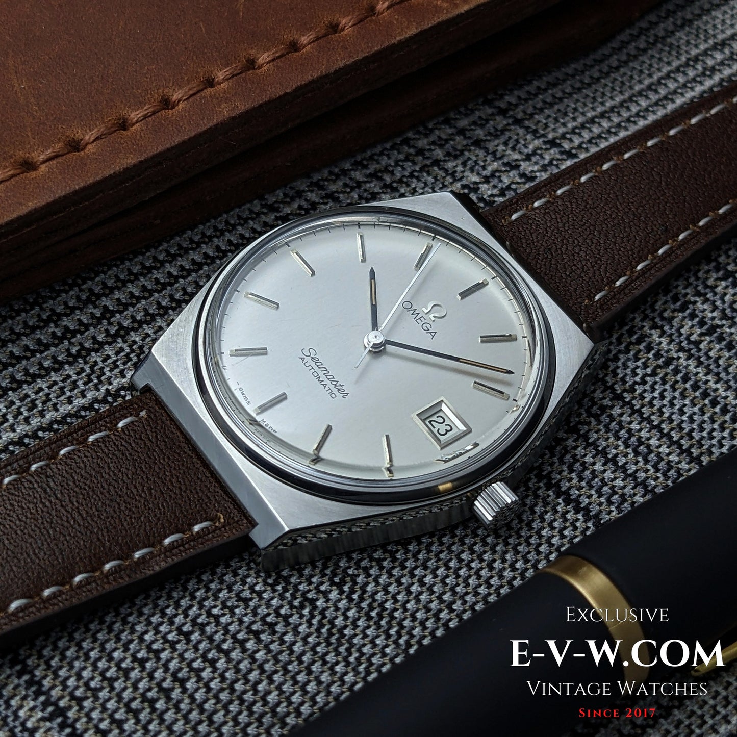 mid 1970s  Omega Seamaster AUTOMATIC | Ref. 166.0203 | Cal. 1012 | Vintage 1975 | Serviced