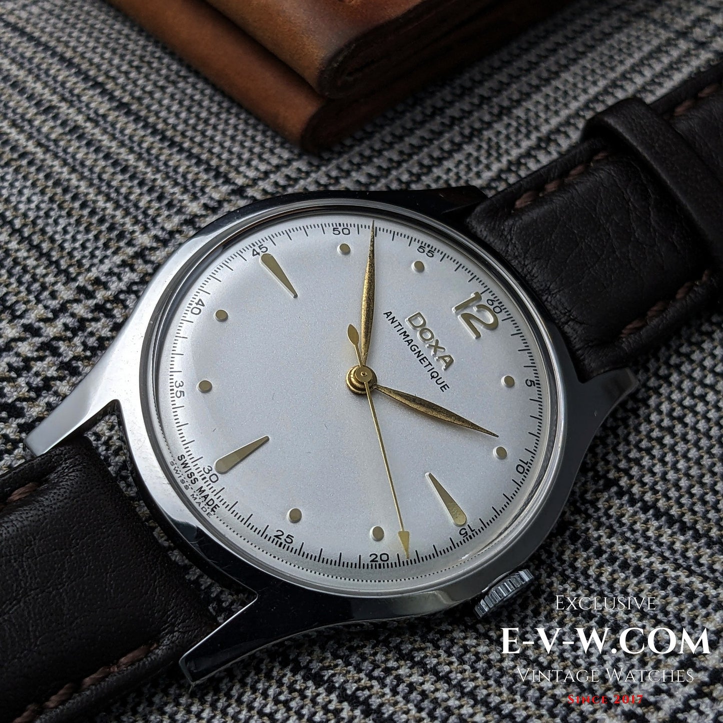 1950s — Doxa Antimagnetique Jumbo 38mm | Cal. 1147 | Vintage | Serviced