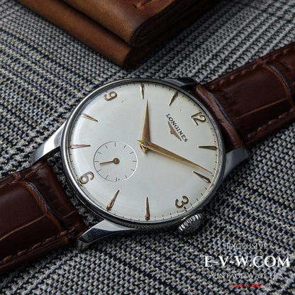 68 years old LONGINES Calatrava- Ref 5356-35- Cal. 12.68Z -Vintage 1957-Serviced