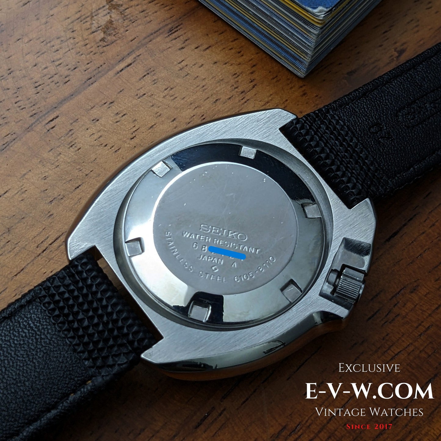 55 Years Old Vintage SEIKO Diver Capitan Willard Automatic Ref. 6105-8110 / Cal. 6105B / Vintage 1970s / Serviced