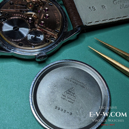 69 Years Old  Omega Genève | Ref. 2903-3 | Cal. 267 | Vintage 1956 | Serviced