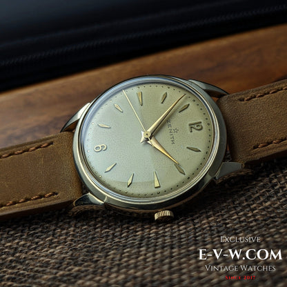 73 Years Old  Zenith Dress Watch |  gold-plated | Cal. 126-6 | Vintage 1952 | Serviced