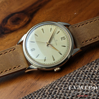 73 Years Old  Zenith Dress Watch |  gold-plated | Cal. 126-6 | Vintage 1952 | Serviced