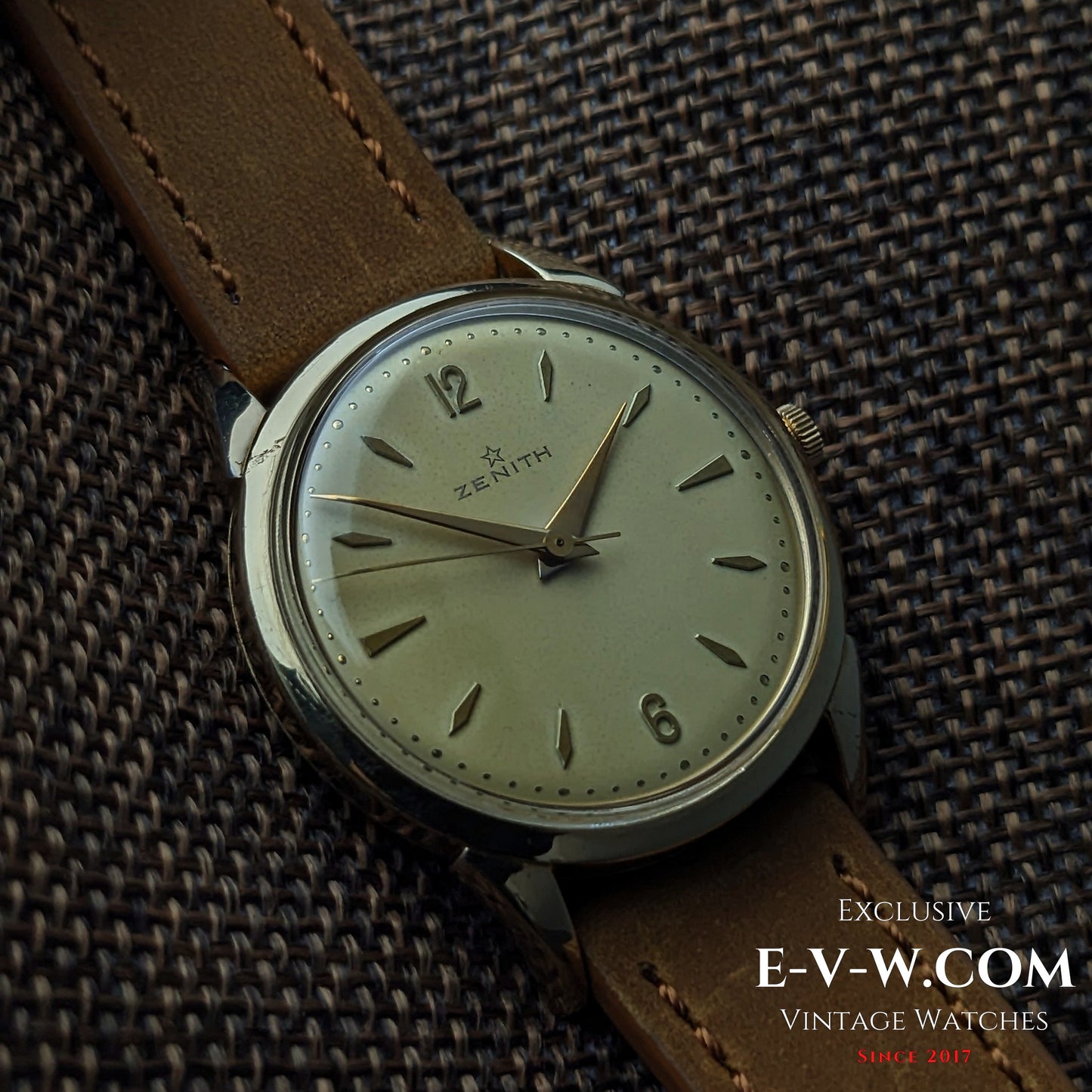 73 Years Old  Zenith Dress Watch |  gold-plated | Cal. 126-6 | Vintage 1952 | Serviced