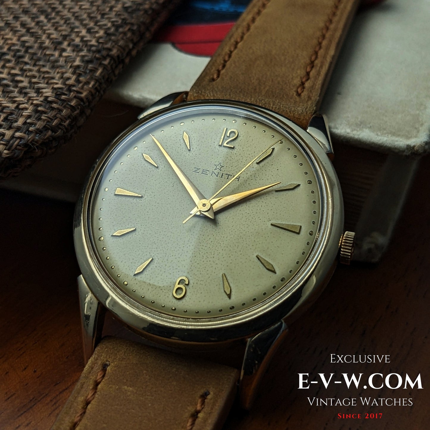 73 Years Old  Zenith Dress Watch |  gold-plated | Cal. 126-6 | Vintage 1952 | Serviced