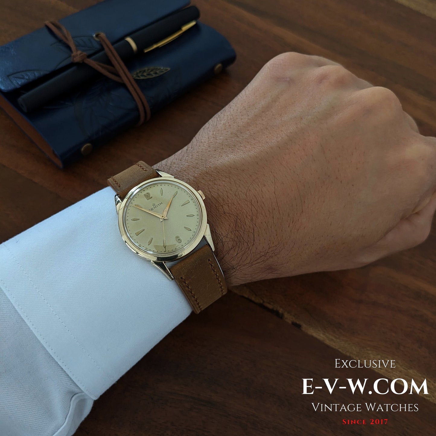 73 Years Old  Zenith Dress Watch |  gold-plated | Cal. 126-6 | Vintage 1952 | Serviced