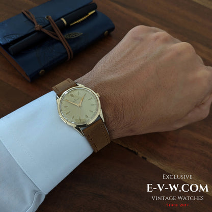 73 Years Old  Zenith Dress Watch |  gold-plated | Cal. 126-6 | Vintage 1952 | Serviced