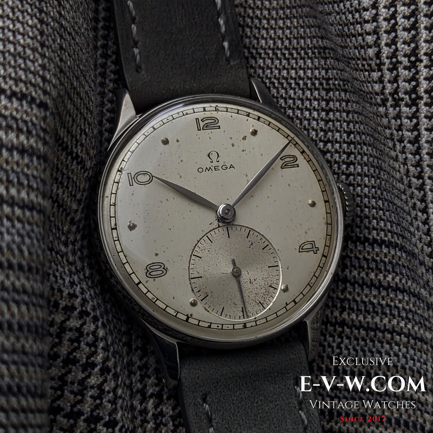 81 Years Old WWII Omega | Ref. CK 2317 / 10 | Cal. 30T2PC | Vintage 1944 | Serviced