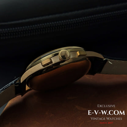 18ct Gold Chronographe Suisse | Jumbo 38mm |  Cal. Landeron 51 | Vintage 1950 | Serviced