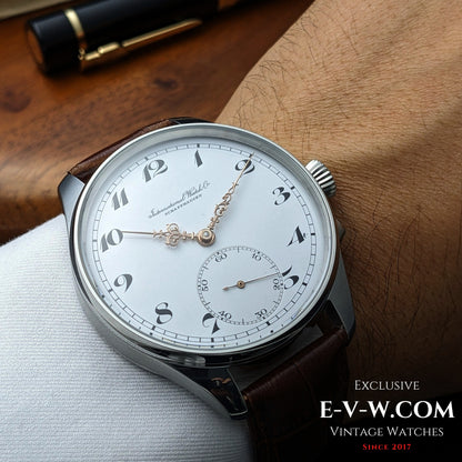 117 Years Old  IWC Schaffhausen | Pocket-to-Wrist Conversion | Cal. 53 SAv (19''' H 6½) | Antique 1908 | Serviced