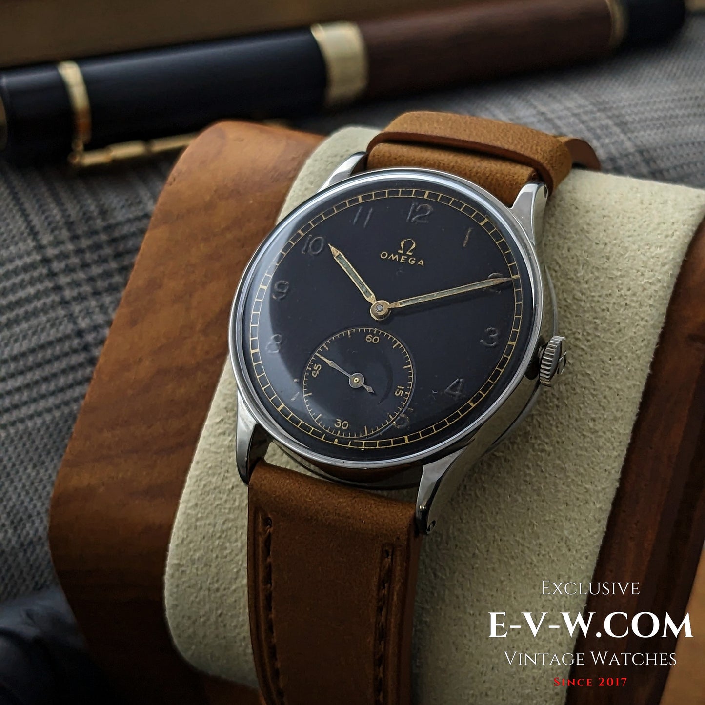 86 Years Old WWII Omega | Cal. 26.5 SOB T2 | Vinatge 1939 | Serviced